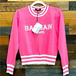 New pink sweater absolutely beautiful.